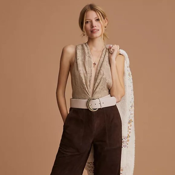 Mes Demoiselles | Fanti Deep-V Bodysuit | NWT - Picture 3 of 5